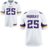 Men’s Minnesota Vikings #25 Latavius Murray White Road Stitched NFL Nike Elite Jersey