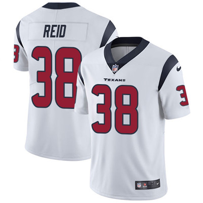 Nike Houston Texans #38 Justin Reid White Men’s Stitched NFL Vapor Untouchable Limited Jersey