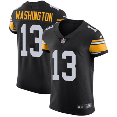 Nike Steelers #13 James Washington Black Alternate Men’s Stitched NFL Vapor Untouchable Elite Jersey