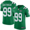 Jets #99 Mark Gastineau Green Men’s Stitched Football Limited Rush Jersey