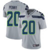 Nike Seattle Seahawks #20 Rashaad Penny Grey Alternate Men’s Stitched NFL Vapor Untouchable Limited Jersey