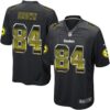 Nike Steelers #84 Antonio Brown Black Team Color Men’s Stitched NFL Limited Strobe Jersey