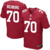 Men’s New York Giants #70 Weston Richburg Red Alternate NFL Nike Elite Jersey