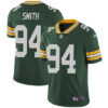 Men’s Green Bay Packers #94 Preston Smith Limited Team Color Vapor Untouchable Nike Green Jersey