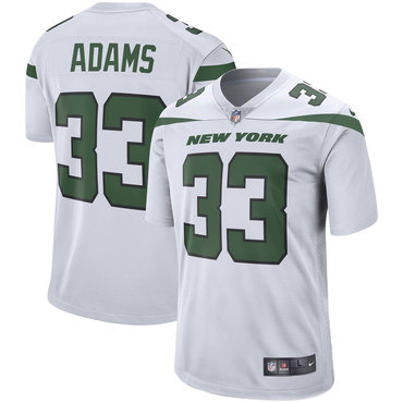 Size XXXXXXL Men’s Nike New York Jets 33 Jamal Adams White New 2019 Vapor Untouchable Limited Jersey