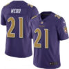 Men’s Baltimore Ravens #21 Lardarius Webb Purple 2016 Color Rush Stitched NFL Nike Limited Jersey