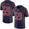Nike Texans #59 Whitney Mercilus Navy Blue Men’s Stitched NFL Limited Rush Jersey