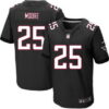 Men’s Atlanta Falcons #25 William Moore Black Alternate NFL Nike Elite Jersey