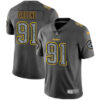 Nike Pittsburgh Steelers #91 Kevin Greene Gray Static Men’s NFL Vapor Untouchable Game Jersey