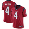 Texans #4 Deshaun Watson Red Alternate Men’s Stitched Football Vapor Untouchable Limited Jersey
