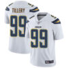 Chargers #99 Jerry Tillery White Men’s Stitched Football Vapor Untouchable Limited Jersey