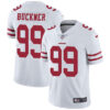 Nike San Francisco 49ers #99 DeForest Buckner White Men’s Stitched NFL Vapor Untouchable Limited Jersey