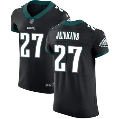 Men’s Nike Philadelphia Eagles #27 Malcolm Jenkins Black Alternate Stitched NFL Vapor Untouchable Elite Jersey