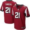 Men’s Atlanta Falcons #21 Deion Sanders Red Retired Player NFL Nike Elite Jersey