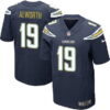 Men’s San Diego Chargers #19 Lance Alworth Navy Blue Team Color NFL Nike Elite Jersey
