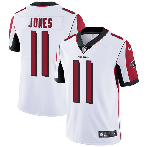 Nike Atlanta Falcons #11 Julio Jones White Men’s Stitched NFL Vapor Untouchable Limited Jersey