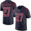 Texans #27 D’Onta Foreman Navy Blue Men’s Stitched Football Limited Rush Jersey