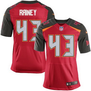 Men’s Tampa Bay Buccaneers #43 Bobby Rainey Red Team Color NFL Nike Elite Jersey