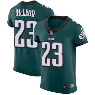 Men’s Nike Philadelphia Eagles #23 Rodney McLeod Midnight Green Team Color Stitched NFL Vapor Untouchable Elite Jersey