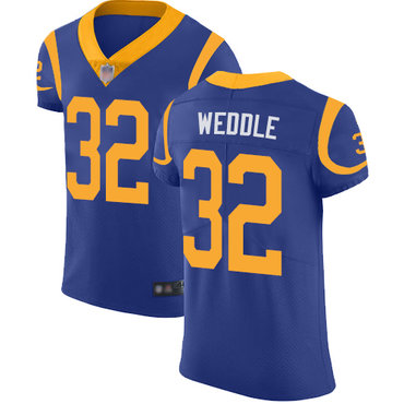 Rams #32 Eric Weddle Royal Blue Alternate Men’s Stitched Football Vapor Untouchable Elite Jersey