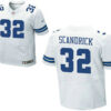 Men’s Dallas Cowboys #32 Orlando Scandrick White Road NFL Nike Elite Jersey