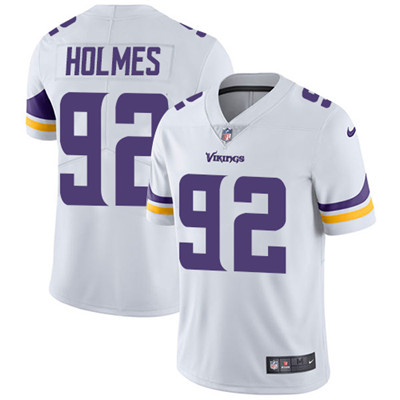Nike Minnesota Vikings #92 Jalyn Holmes White Men’s Stitched NFL Vapor Untouchable Limited Jersey
