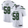 New York Jets #58 Darron Lee White Men’s Stitched Football Vapor Untouchable Limited Jersey