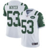 Nike New York Jets #53 Kevin Minter White Men’s Stitched NFL Vapor Untouchable Limited Jersey
