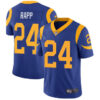 Rams #24 Taylor Rapp Royal Blue Alternate Men’s Stitched Football Vapor Untouchable Limited Jersey