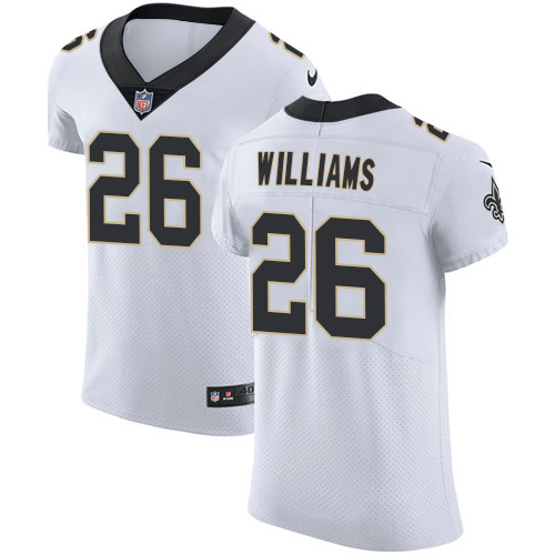 Nike New Orleans Saints #26 P.J. Williams White Men’s Stitched NFL Vapor Untouchable Elite Jersey