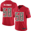 Nike Tampa Bay Buccaneers #58 Kwon Alexander Red Men’s Stitched NFL Limited Rush Jersey