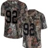 Nike Packers #92 Reggie White Camo Men’s Stitched NFL Limited Rush Realtree Jersey