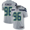 Nike Seattle Seahawks #96 Cortez Kennedy Grey Alternate Men’s Stitched NFL Vapor Untouchable Limited Jersey