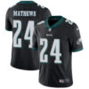 Nike Philadelphia Eagles #24 Ryan Mathews Black Alternate Men’s Stitched NFL Vapor Untouchable Limited Jersey