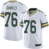 Nike Green Bay Packers #76 Mike Daniels White Men’s Stitched NFL Vapor Untouchable Limited Jersey