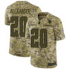 Nike Vikings #20 Mackensie Alexander Camo Men’s Stitched NFL Limited 2018 Salute To Service Jersey