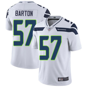 Seahawks #57 Cody Barton White Men’s Stitched Football Vapor Untouchable Limited Jersey