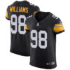 Nike Steelers #98 Vince Williams Black Alternate Men’s Stitched NFL Vapor Untouchable Elite Jersey