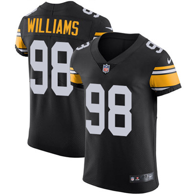 Nike Steelers #98 Vince Williams Black Alternate Men’s Stitched NFL Vapor Untouchable Elite Jersey