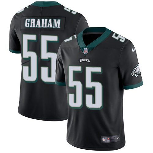 Nike Philadelphia Eagles #55 Brandon Graham Black Alternate Men’s Stitched NFL Vapor Untouchable Limited Jersey