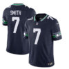 Men’s Seattle Seahawks #7 Geno Smith 2023 F.U.S.E. Navy Limited Football Stitched Jersey