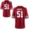 Men’s San Francisco 49ers #51 Malcolm Smith Scarlet Red Team Color Stitched NFL Nike Game Jersey