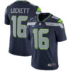 Men’s Seattle Seahawks 2022 #16 Tyler Lockett Navy With 1-star C Patch Vapor Untouchable Limited Stitched NFL Jersey