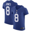 Giants #8 Daniel Jones Royal Blue Team Color Men’s Stitched Football Vapor Untouchable Elite Jersey