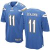Men’s San Diego Chargers #11 Travis Benjamin Light Blue Alternate NFL Nike Elite Jersey