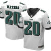 Men’s Philadelphia Eagles Retired Player #20 Andre Waters White Elite Jersey