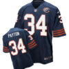 Nike Bears #34 Walter Payton Navy Blue Throwback Men’s Stitched NFL Elite Jersey