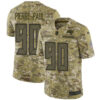 Nike Buccaneers #90 Jason Pierre-Paul Camo Men’s Stitched NFL Limited 2018 Salute To Service Jersey