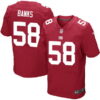 Men’s New York Giants #58 Owamagbe Odighizuwa Red Alternate NFL Nike Elite Jersey