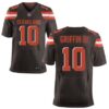 Men’s Cleveland Browns #10 Robert Griffin III Team Color 2015 NFL Nike Elite Jersey